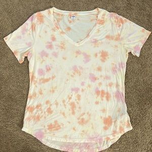 Old Navy Luxe V-Neck T-Shirt--Size Medium